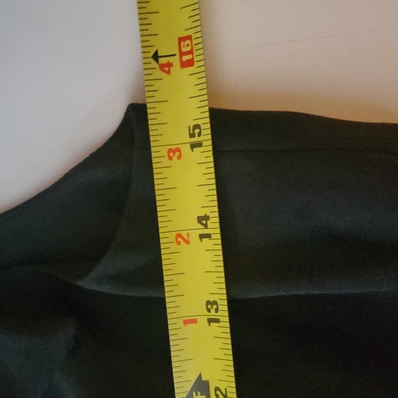 J.Crew Black Wideleg Jumpsuit Size 2 Cropped Flowy Romper Bow Tie Shoulders - Picture 14 of 15